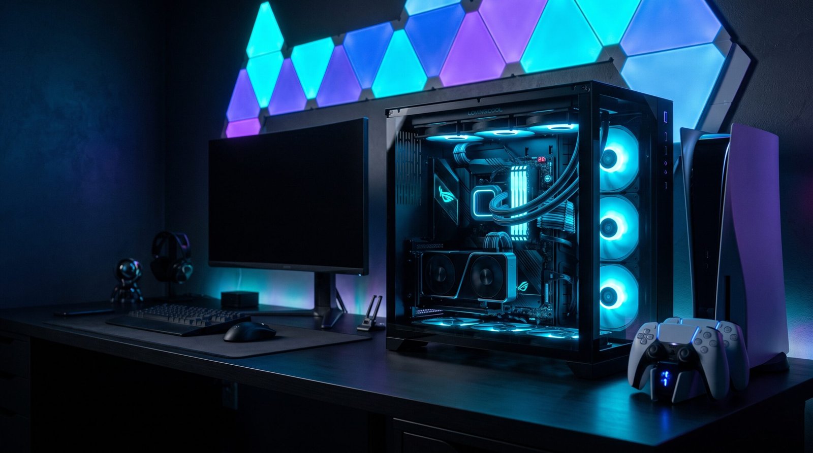 ReeLee Gaming Gear Hero Backdrop