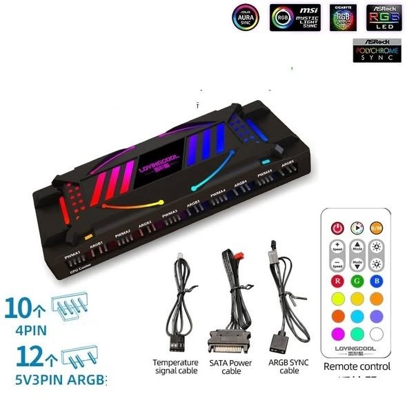 Lovingcool LC-K1 ARGB Controller Hub